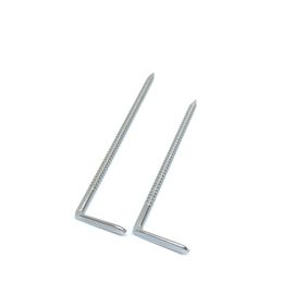 2,0 x lo stinco anulare capo di spirale della scanalatura di 50mm inchioda 316 L superficie lucidata