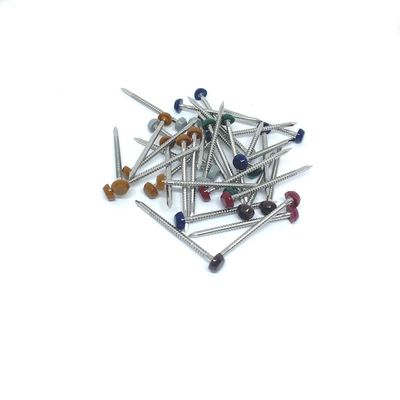 2.0X40mm fuori di anti chiodi capi di plastica UV con Ring Shank